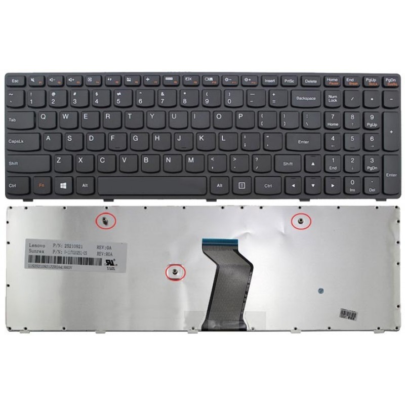 Lenovo IdeaPad G500 - US Layout Keyboard