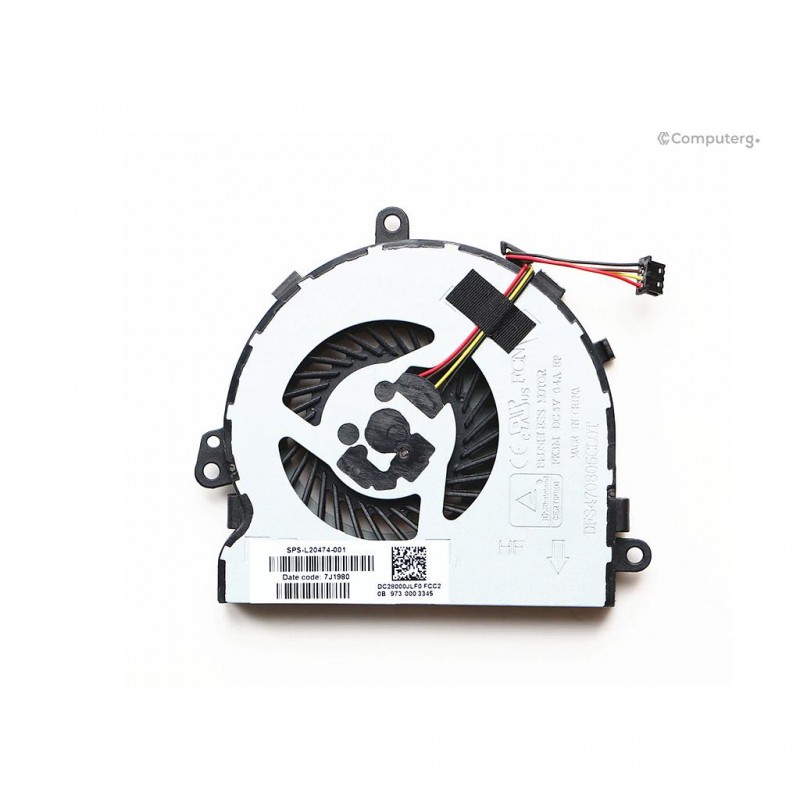 CPU Fan For HP Notebook 15-DA - 1-Year Warranty