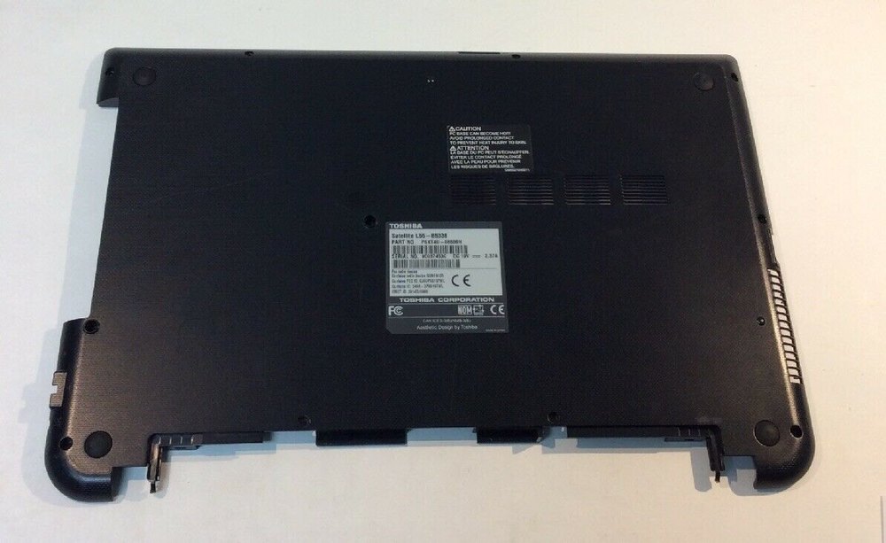 Base Cover For Toshiba L55A - V000310380 - Black