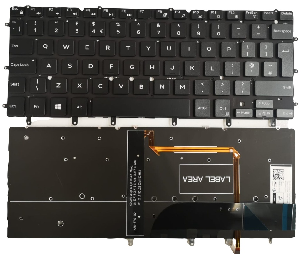 Dell XPS 13 9343 - UK Layout Keyboard