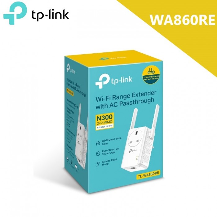 TP-Link TL-WA860RE 300Mbps Wi-Fi Range Extender