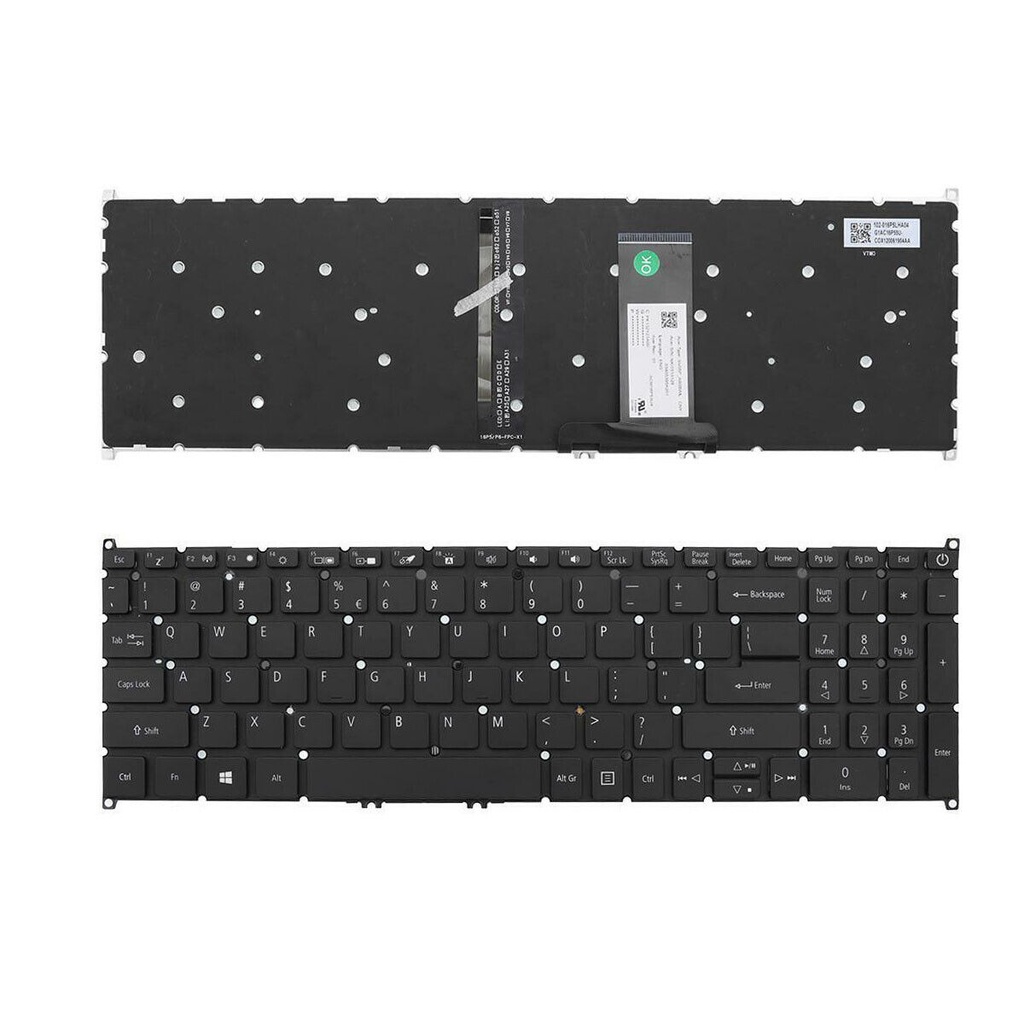 Acer Spin 5 SP515-51 Series - US Layout - Backlight Keyboard