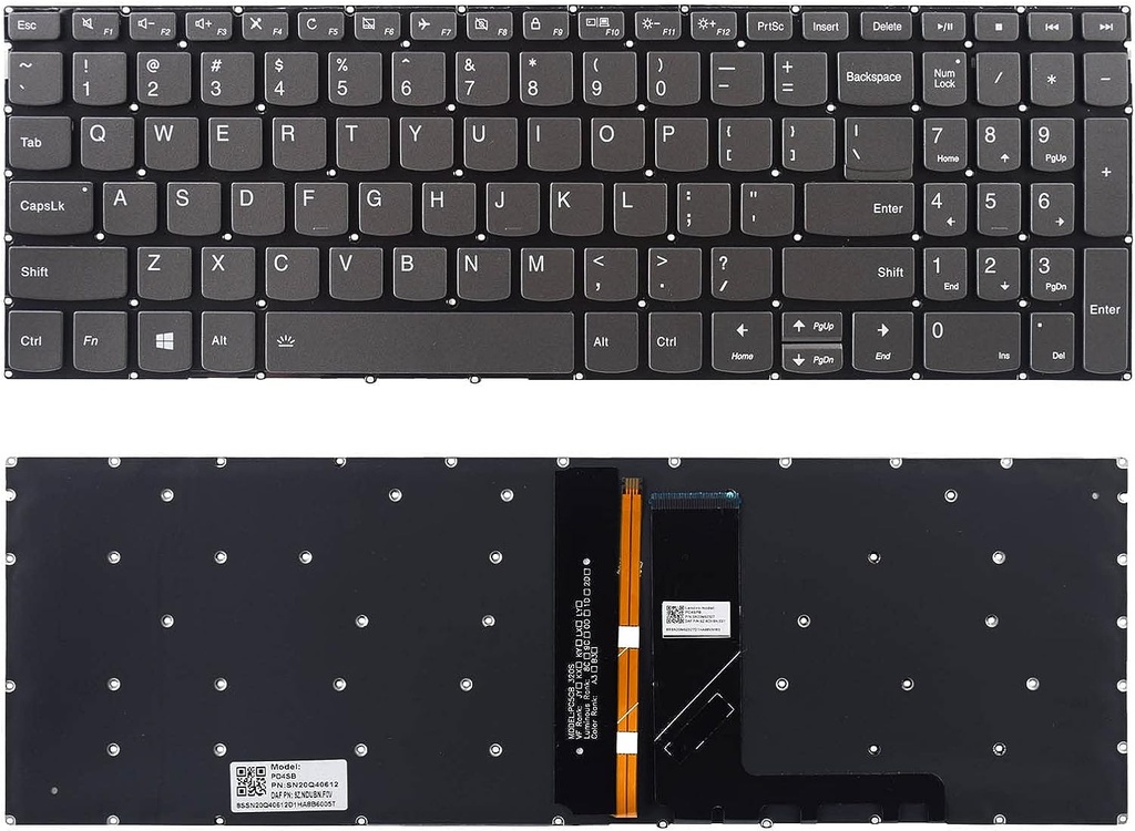 Lenovo V130-15IKB - Backlight - US Layout Keyboard