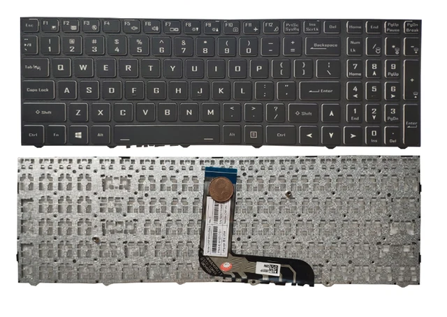Clevo N15Z3 Series - CVM18H86D0-430 - US Layout Keyboard