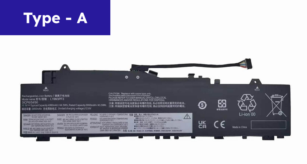 Lenovo IdeaPad 5 14ARE Series - L19M3PF3 - TYPE A Battery