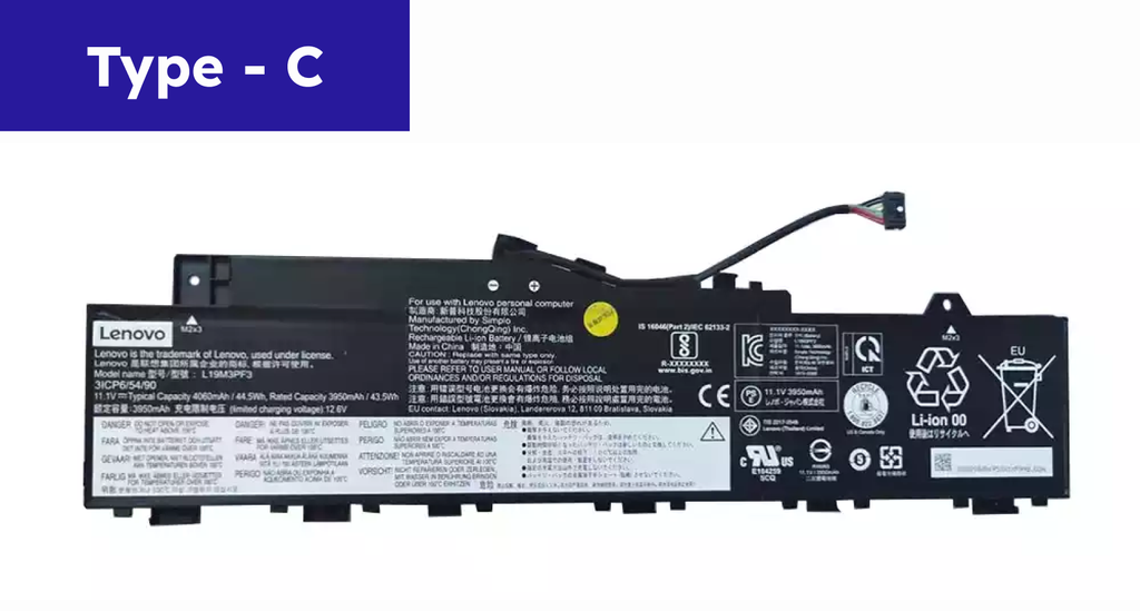 Lenovo IdeaPad 5 14ARE Series - L19M3PF3 - TYPE C Battery