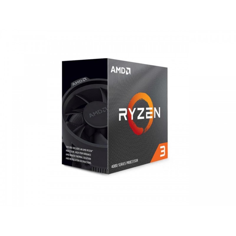 AMD Ryzen 3 4100 3.8GHz - Quad-Core 3.80 GHz - AM4 - 100-100000510BOX