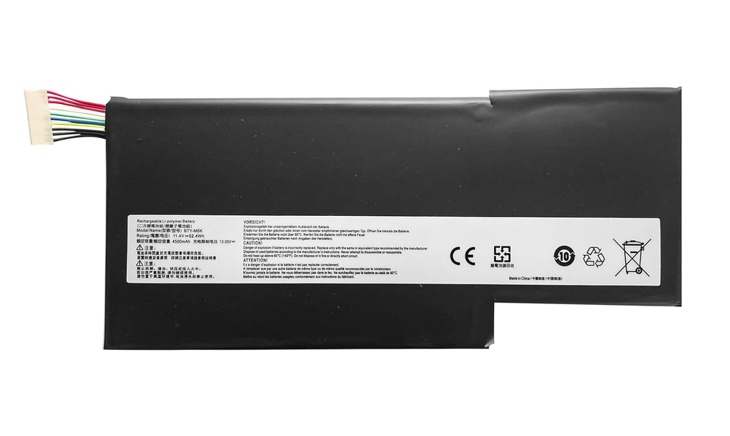 MSI GS63 Series - BTY-M6J Battery