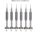 X6 2D Precision Screwdriver Set 6 in 1 Magnetic Mobile Phone Maintenance and Disassembly Tool Repair for iPhone & Android