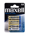 Maxell AA Alkaline Battery LR6 AA Blister Pack of 4