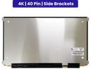 15.6-Inch - UHD (3840x2160) IPS - 40 Pin - Side Brackets - 1-Year Warranty