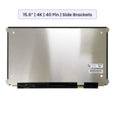 15.6-Inch - UHD (3840x2160) IPS - 40 Pin - Side Brackets - 1-Year Warranty