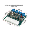 HU-M28 Desktop PC Power Adapter Supply Test Module Power Supply Circuit Outlet Module