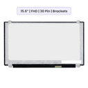 15.6-Inch - FHD (1920x1080) - 30 Pin - Brackets -1-Year Warranty