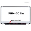 17.3-Inch - FHD (1920x1080) - 30 Pin - Brackets - 1-Year Warranty