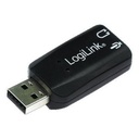 LogiLink USB Audio Adapter with Virtual 3D Sound Effect Stereo UA0053 - 1-Year Warranty