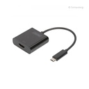 DIGITUS USB-C to HDMI 4K Adapter Black - DA-70852 - 1-Year Warranty