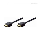 DIGITUS HDMI High Speed with Ethernet Connecting Cable - HDMI Type-A Male/HDMI Type-A Male - 2m - AK-330114-020-S - 1-Year Warranty
