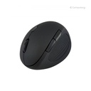LC Power M714BW - Mouse - 2.4 GHz - black - 1-Year Warranty
