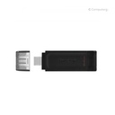 Kingston USB-Stick Data Traveler 70 - USB-C 3.2 Gen 1 - 64GB - DT70/64GB