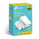 TP-Link TL-WPA4220KIT AV600 2-Port Wifi Powerline Adapter Starter Kit 300Mbps